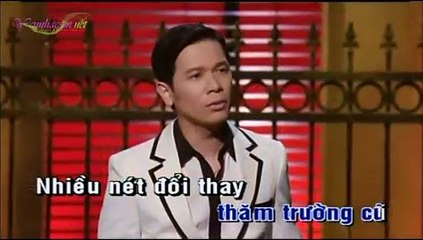 Karaoke Trường cũ tình xưa _ Song Ca voi Phuong trang