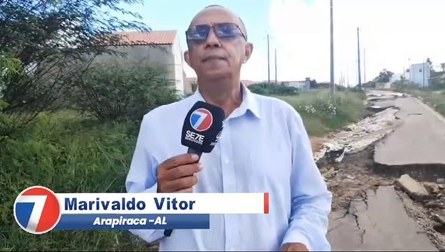 Após chuvas, crateras no residencial Porto Vitória causam transtornos para moradores