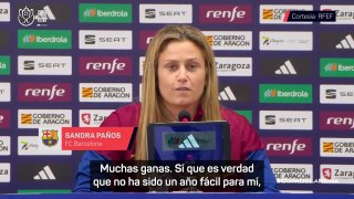 Sandra Paños y Jonathan Giráldez hablan en la previa de la final de Copa de la Reina