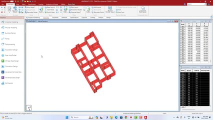 PART I   COMPLETE APARTMENT BUILDING STRUCTURAL DESIGN AND ANALYSIS IN STAADPRO CONNECTEDITION
