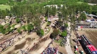 DRONE first lap MXGP race 2 of Galicia 2024