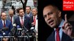 JUST IN: Hakeem Jeffries Blasts Republicans Supporting Trump At NYC Trial: 'Red Tie Brigade'