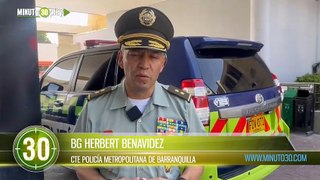 Policía asesinado al salir de su casa en Barranquilla