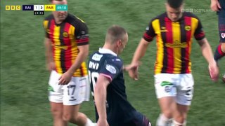 Raith Rovers vs Partick Thistle  2 half 2 leg Play-Off Semi-Final: Agg (2-1)