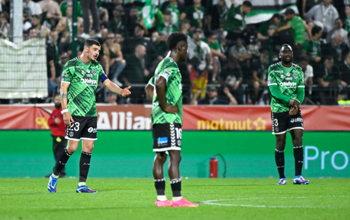 Ligue 2 : Saint-Etienne a eu tout faux à QRM !