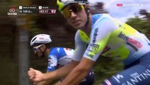 Julian Alaphilippe, la classe à la française selon Lilian Calmejane : les deux coureurs détendus en début de 13e étape