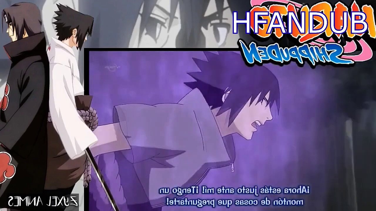 Sasuke e Itachi se reencuentran - Naruto Shippuden Fandub Latino