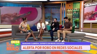 alerta por robo en redes sociales