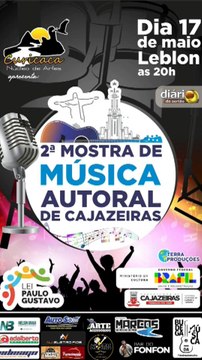 2ª mostra de música autoral de Cajazeiras acontece nessa sexta, na Praça do Leblon