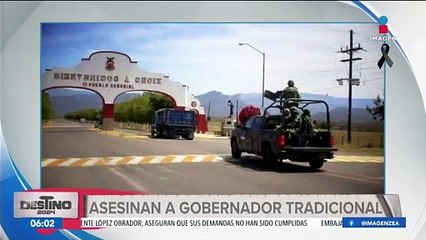 Asesinan a gobernador tradicional indígena al norte de Sinaloa