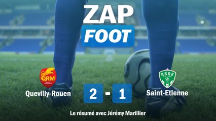 Ligue 2 : les Verts s'effondrent à Quevilly et filent en barrages