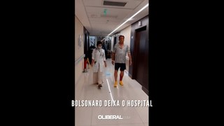 Bolsonaro deixa o hospital