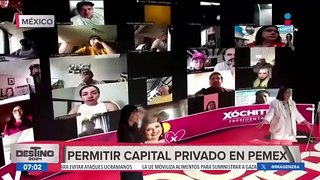 Xóchitl Gálvez insiste en su propuesta de permitir capital privado en Pemex