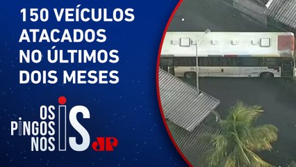 Três ônibus são sequestrados e usados como barricadas no RJ