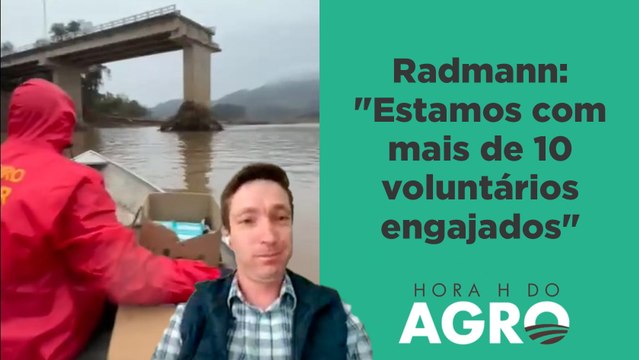 Veterinários usam barco para atender animais em áreas ilhadas pela enchente | HORA H DO AGRO