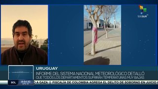 Nueva alerta de ola de frío polar en Uruguay