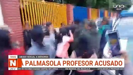 a palmasola profesor acusado