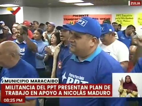 Partido político PPT ratifica su compromiso y apoyo al candidato Nicolás Maduro