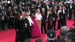 Festival di Cannes, Judith Godre'che sul tappeto rosso per il suo cortometraggio 