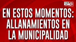 Allanamientos en la Municipalidad San Martín por empleados fantasma