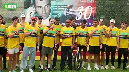 Pilotos y directivos de la F1 rinde un homenaje previo al GP de Imola. Así fue su homenaje