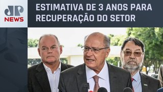 Alckmin sinaliza dar mais crédito para indústria gaúcha