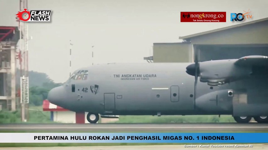 Kedatangan Pesawat Super Hercules di Lanud Halim Perdanakusuma