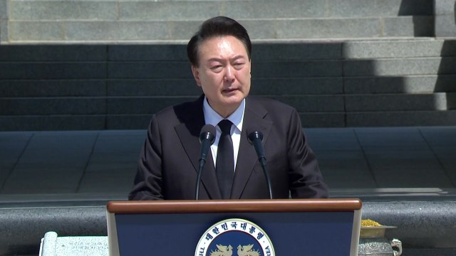 尹 풍요로운 미래, 오월 정신 올바르게 계승하는 일 / YTN