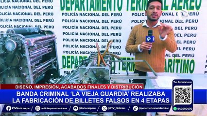 ¡Alerta! Banda criminal 'La Vieja Guardia' usaba tecnología 5G para falsificar billetes en Perú 💸