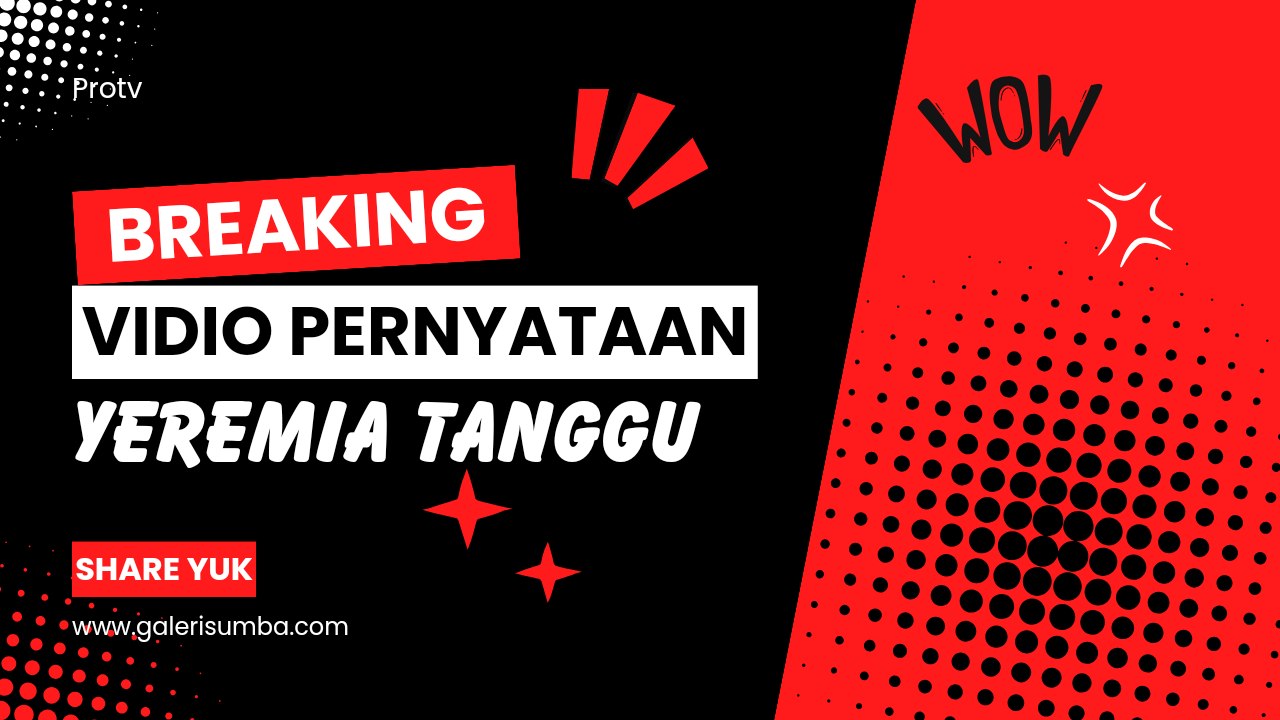 Begini Kata Yeremia Tanggu Terkait Upah Kerja di SBD