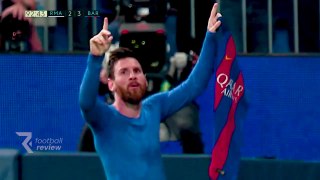 Messi silenced bernabéu And showed cr7 who is the the goat in the unforgettable Elclascio 2017