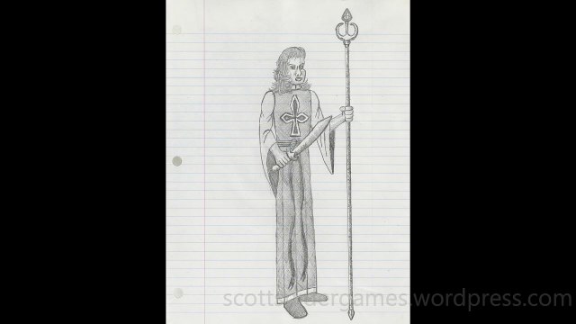 Cleric Pencil Sketch Video #8 (05-18-2024)