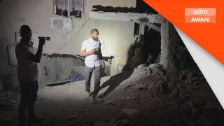Seorang maut, lapan cedera serangan udara Israel di Kem Pelarian Jenin