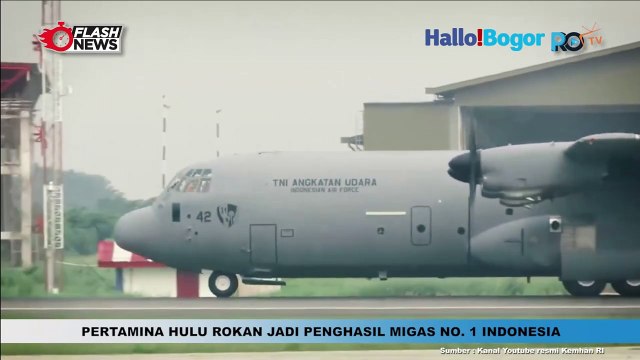 Disambut Meriah, Pesawat C-130J Super Hercules A-1342 Mendarat di Lanud Halim Perdanakusuma