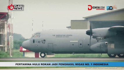 Kedatangan Pesawat C-130J Super Hercules A-1342 Di Lanud Halim Perdana Kusuma
