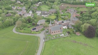 Le Brabant wallon vu du ciel : Le petit village de Monstreux (Nivelles)