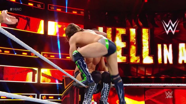 Daniel Bryan & Brie Bella vs. The Miz & Maryse： WWE Hell in a Cell 2018