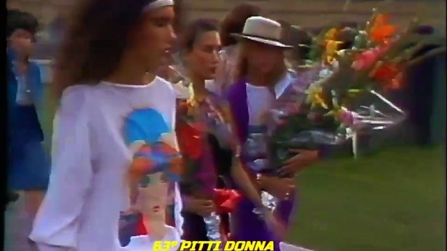 63° Pitti donna - Canale 48 - Firenze - 1981