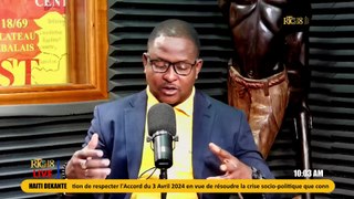 DEKANTE| André Raphaël, Porte-Parole du Mouvement Patriotique Populaire Dessalinien