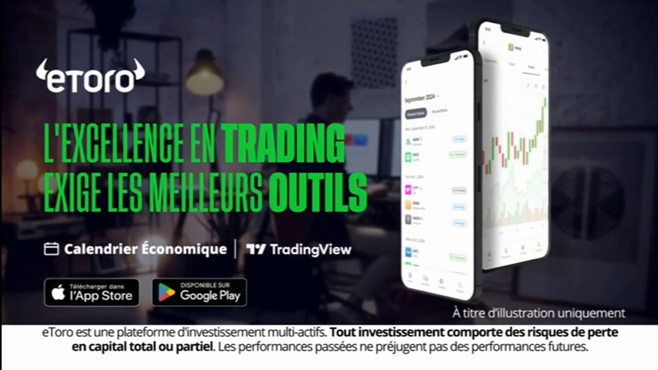 Publicité pour ETORO L'excellence en trading exige les meilleurs outils.