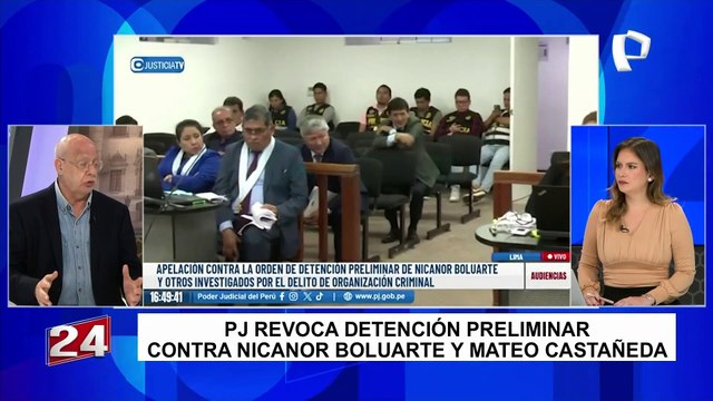 Daniel Abugattás sobre liberación de Nicanor Boluarte: Es la oficialización de la delincuencia en el país