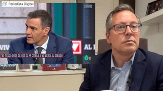 Alfonso Serrano (PP) se cachondea de las mentiras de Sánchez (PSOE) y del masaje de Ferreras (LaSexta) al marido de Begoña Gómez