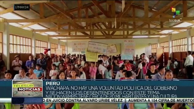 En Perú, la nacion Wampis está amenazada por la mineria ilegal y la tala de arboles