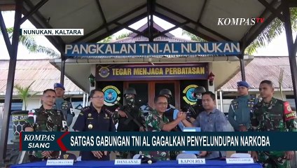 Satgas Gabungan TNI AL Gagalkan Penyelundupan Narkoba Jaringan Tawau Malaysia