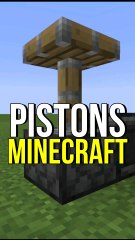Les NOUVEAUX pistons de Minecraft 