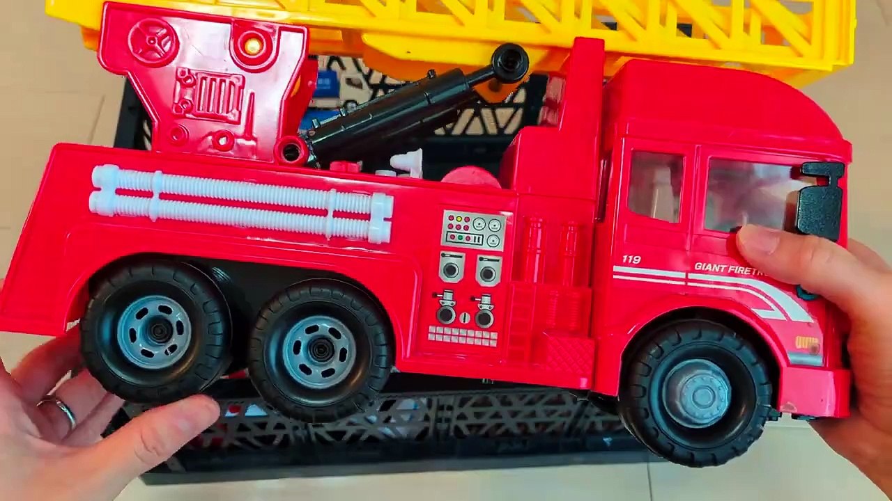 緊急車両+ゴミ収集車の走行テスト！Running test of emergency vehicle + garbage truck!