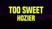 Hozier - Too Sweet (Lyrics)