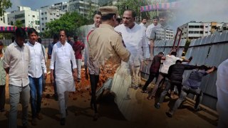 భూమి నాదే.. ఎవడ్రా ఫెన్స్ వేసింది.? మల్లారెడ్డి హల్ చల్.! | Oneindia Telugu