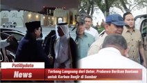 Prabowo Terbang dari Qatar ke Sumbar, Cek Korban Banjir dan Antarkan Bantuan