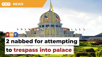 Cops nab 2 men attempting to trespass into Istana Negara